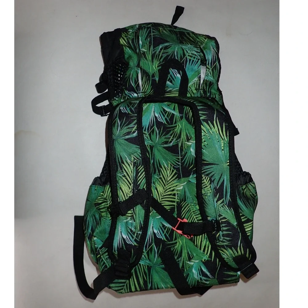 K9 Sport Sack Dog Carrier Backpack Palm Leaf Tropical Print Large